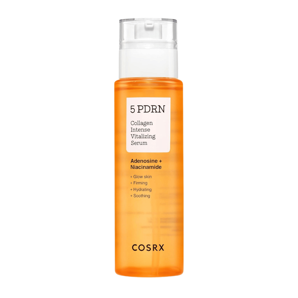 COSRX 5 PDRN Collagen Intense Vitalizing Serum met niacinamide en adenosine die de huid hydrateren, kalmeren en de elasticiteit van de huid verbeteren