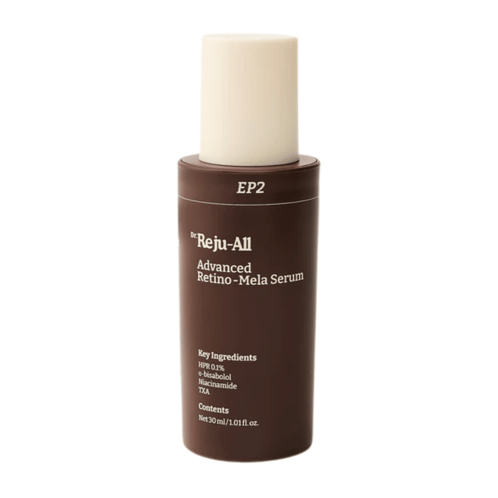 Dr. Reju-All Advanced Retino-Mela Serum EP2 – Koreaans serum met HPR, tranexaminezuur en niacinamide voor pigmentatie, ongelijkmatige huidtint en verbeterde huidstructuur.