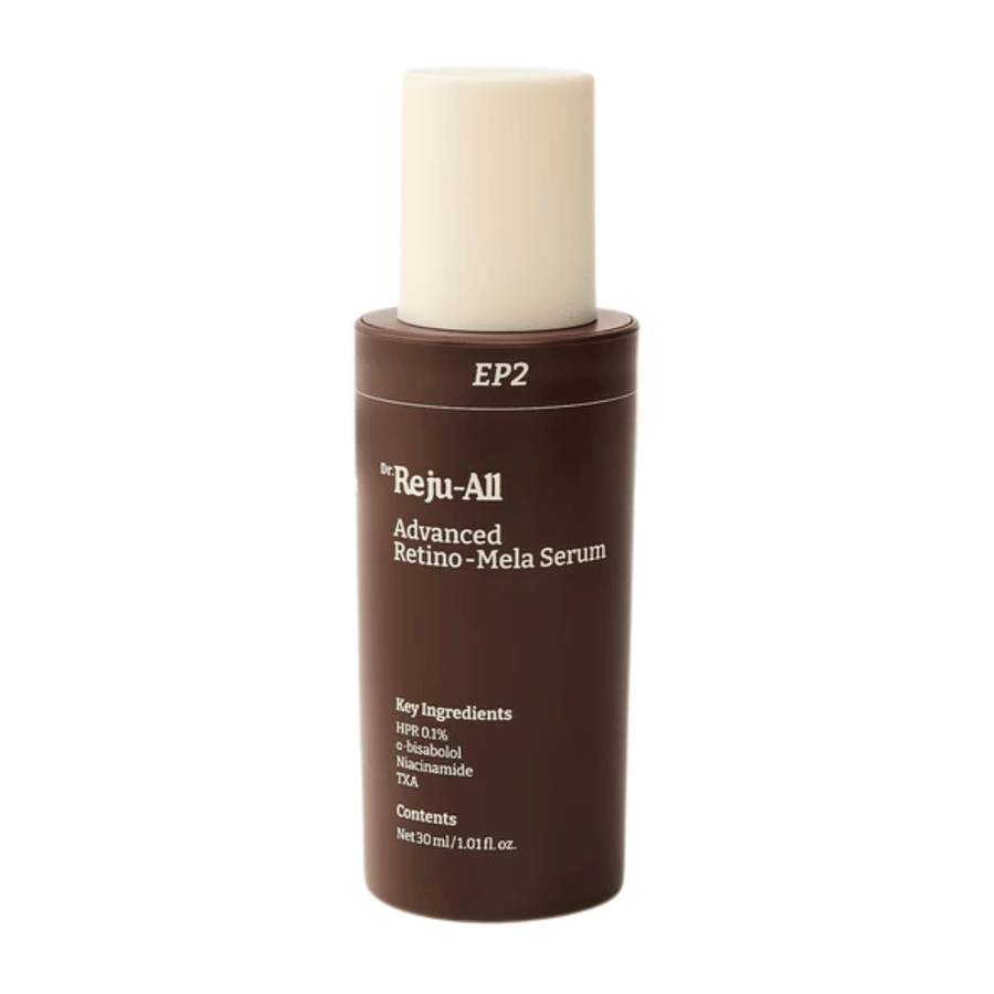 Dr. Reju-All Advanced Retino-Mela Serum EP2 – Koreaans serum met HPR, tranexaminezuur en niacinamide voor pigmentatie, ongelijkmatige huidtint en verbeterde huidstructuur.