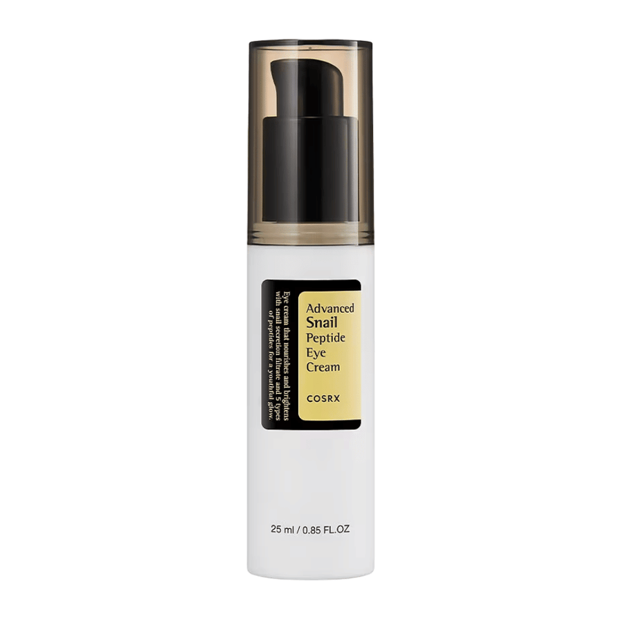 COSRX Advanced Snail Peptide Eye Cream 25 ml – Koreaanse eye cream met snail mucin en peptidecomplex tegen rimpels en donkere kringen