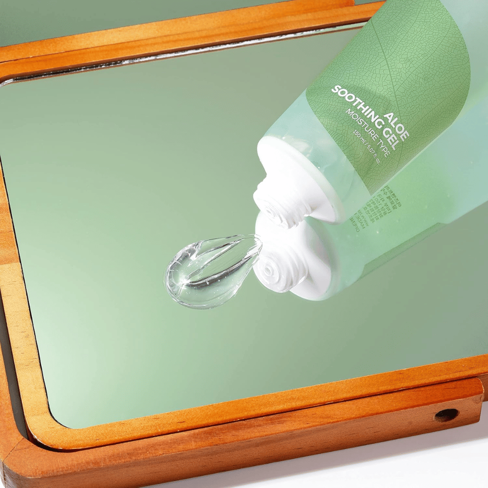 Isntree Aloe Soothing Gel Moisture Type – transparante aloë vera-gel met hydraterende textuur