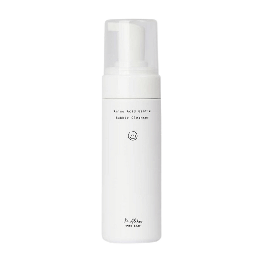 Dr. Althea Amino Acid Gentle Bubble Cleanser är en skonsam rengöringsmousse med aminosyror som effektivt avlägsnar smuts och makeup utan att irritera huden. Perfekt för känslig hy, med naturliga ingredienser och UFD-nanoskum som rengör på djupet.