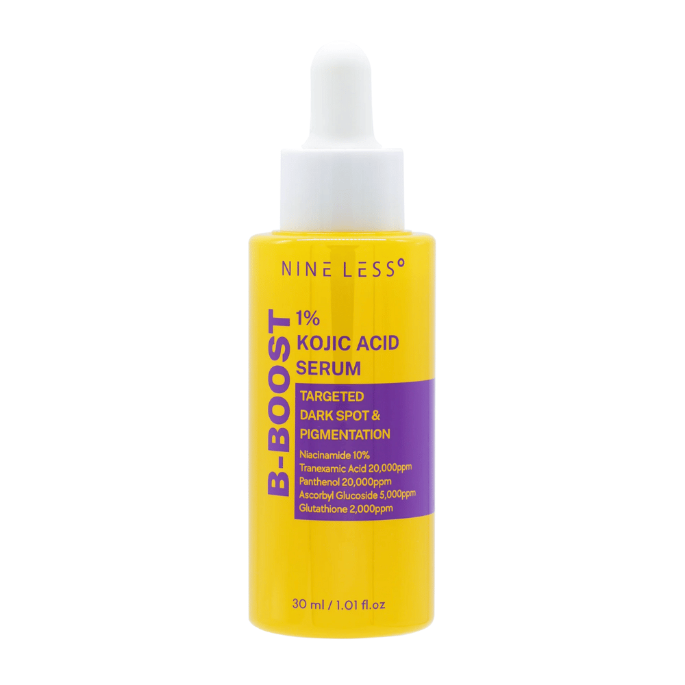 B-Boost 1% Kojic Acid Serum, 30 ml, voor de behandeling van donkere vlekken en pigmentatie.