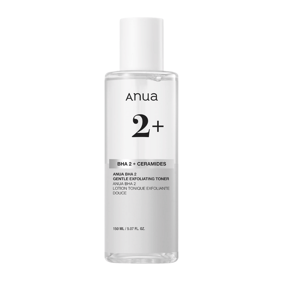 Anua BHA 2% Gentle Exfoliating Toner 150 ml – exfoliërend gezichtswater met salicylzuur en ceramiden voor een helderdere huid