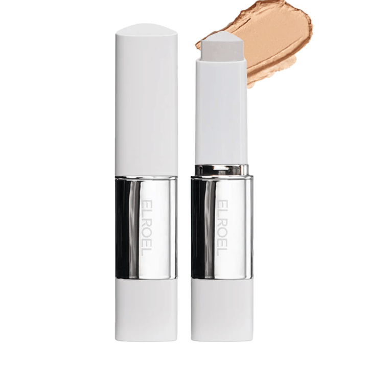 ELROEL Blanc Cover Cream Stick concealer in diepe tint met hoge dekking en zachte, huidnabije finish.