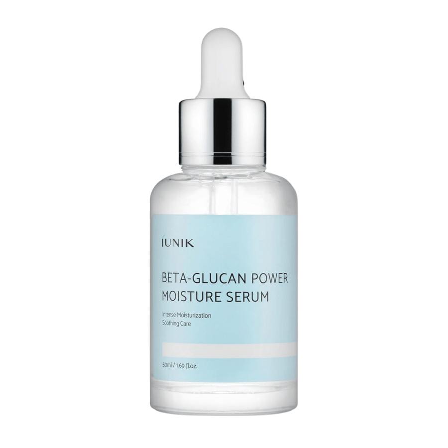 iUNIK Beta-Glucan Power Moisture Serum 50 ml – hydraterend gezichtserum met bèta-glucaan voor gevoelige en droge huid