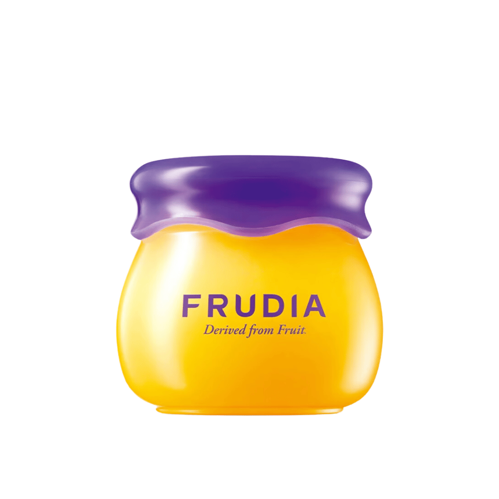 Dit product is FRUDIA's Bosbessenhoning Lippenbalsem, die is ontworpen om vocht en voeding te bieden aan de lippen met natuurlijke extracten.