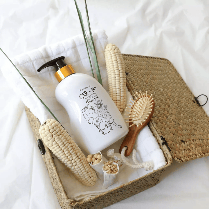 Elizavecca CER-100 Collagen Coating Shampoo – herstellende shampoo met collageen voor zwak, kroezend en beschadigd haar