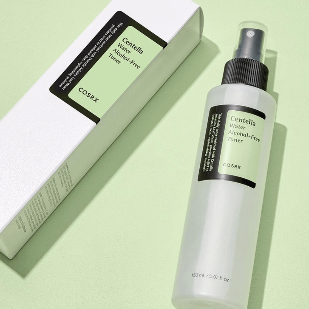 COSRX Centella Water Alcohol-Free Toner spray 150 ml kalmerende toner met centella voor rode, gevoelige en droge huid