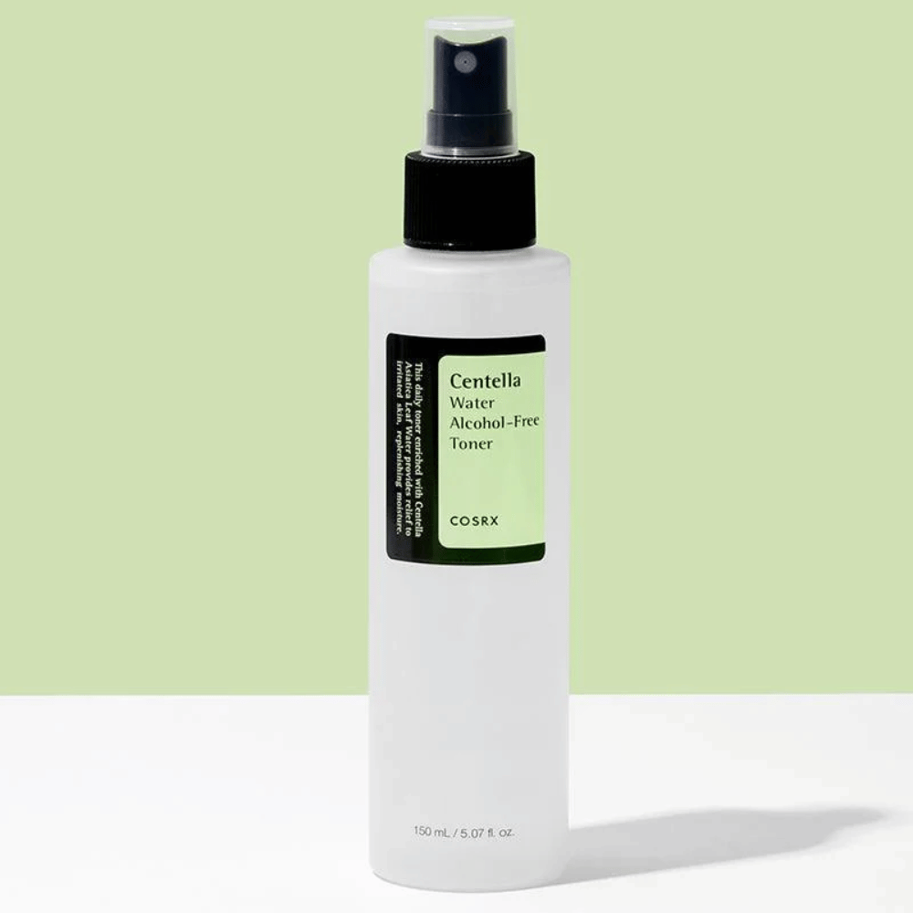 COSRX Centella Water Alcohol-Free Toner met doos 150 ml hydraterende en alcoholvrije toner voor gebalanceerde huid