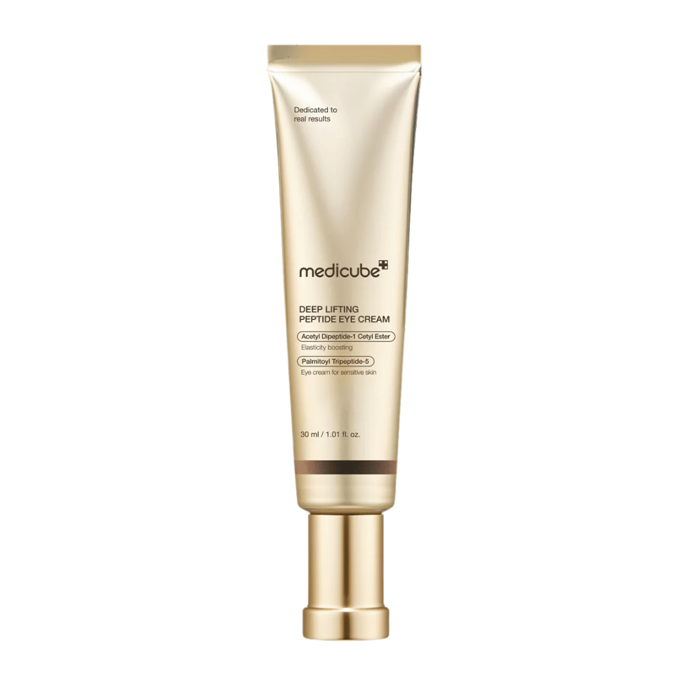Medicube Deep Lifting Peptide Eye Cream – anti-aging oogcrème met peptiden die de stevigheid verbetert, fijne lijntjes vermindert en hydrateert.
