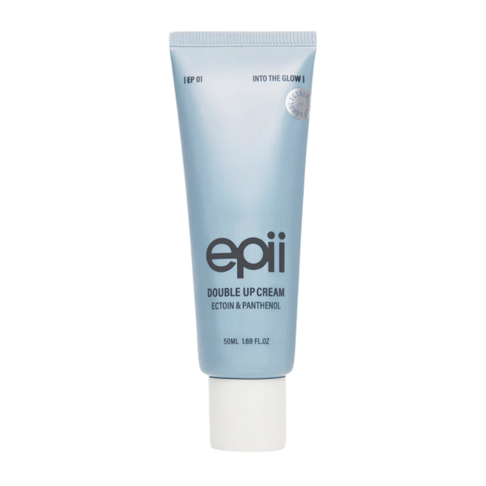 EPII Double Up Cream Ectoin & Panthenol 50 ml – hydraterende gezichtscrème die de gevoelige huid kalmeert en de huidbarrière versterkt.
