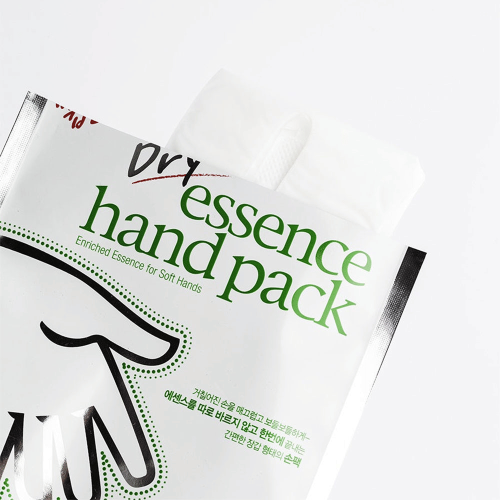 PETITFEE Dry Essence Hand Pack met hydraterende essence en handschoenen voor zachte en goed verzorgde handen