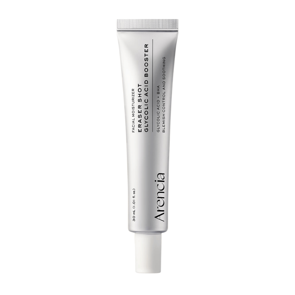 Arencia Eraser Shot Glycolic Acid Booster 30 ml – exfoliërend gezichtsproduct met glycolzuur en BHA