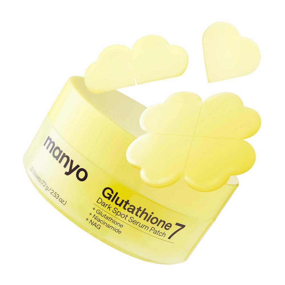 Ma:nyo Glutathione 7 Dark Spot Serum Patch met deelbare hydrogelpatches voor gerichte behandeling van pigmentvlekken en verkleuringen