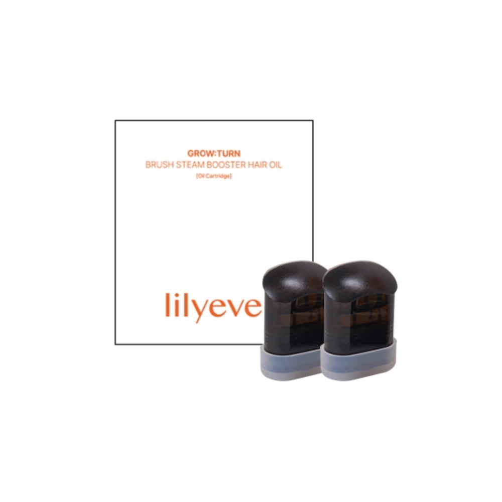 LILYEVE Grow:Turn Brush Steam Booster Hair Oil Set – haarverzorgingsset met twee boosters