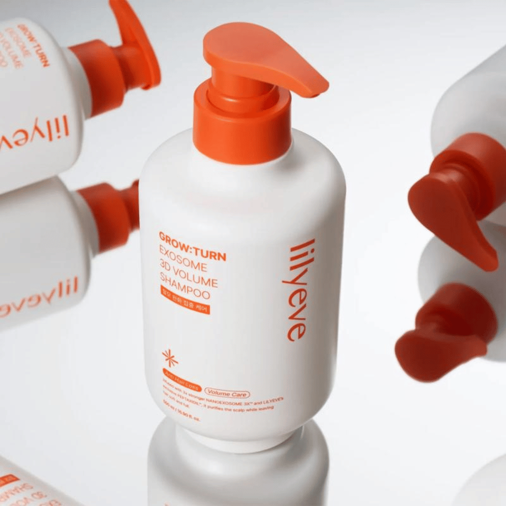 LILYEVE Grow:Turn Exosome 3D Volume Shampoo met volumegevende formule tegen dun en futloos haar