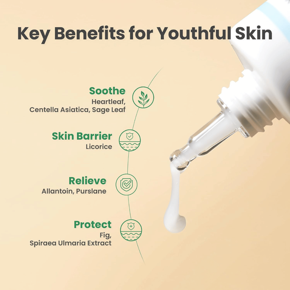 AXIS-Y Heartleaf My Type Calming Cream – kalmerende, barrièreversterkende en beschermende huidverzorging
