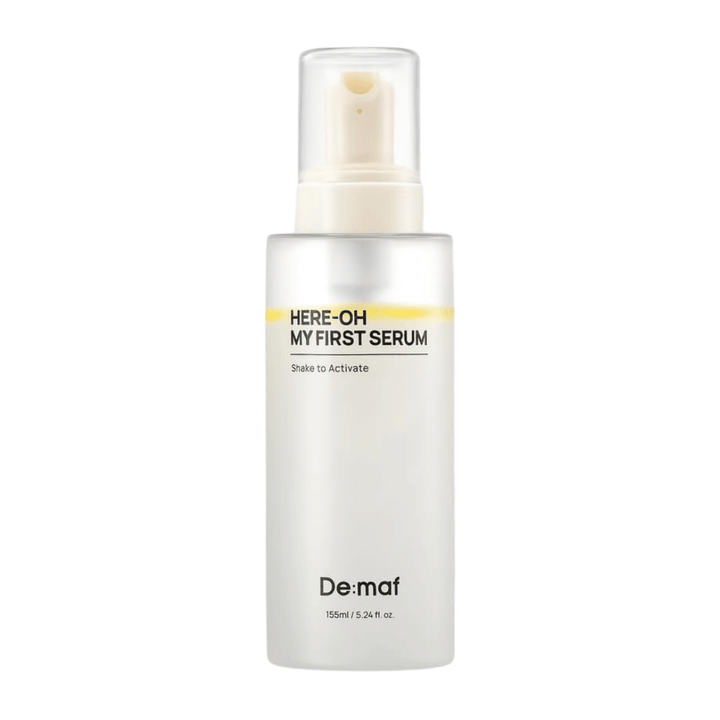 Vrijstaande productafbeelding van De:maf Here-Oh My First Serum op een lichte achtergrond.