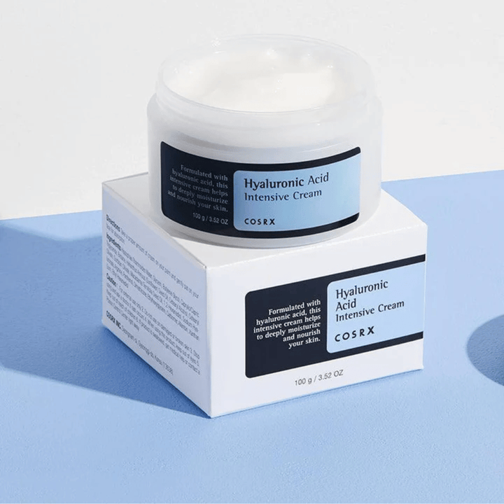Open COSRX Hyaluronic Acid Intensive Cream – hydraterende gezichtscrème met hyaluronzuur voor droge en vochtarme huid