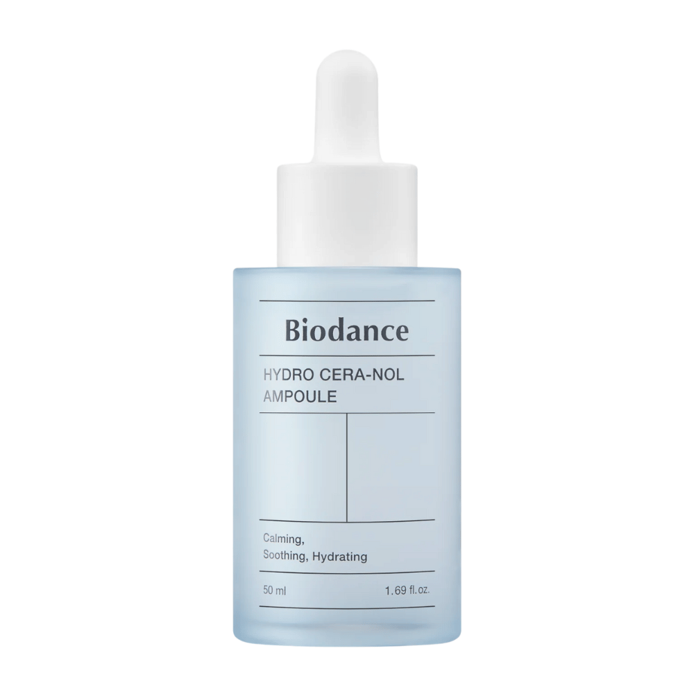 Biodance Hydro Cera-Nol Ampoule – Kalmerend en intensief hydraterend ampul.

💧 Diepe hydratatie – Versterkt de vochtbarrière van de huid en voorkomt uitdroging.
🌿 Kalmerend effect – Vermindert roodheid en irritatie voor een gebalanceerde huid.
🛡️ Versterkt de huidbarrière – Ideaal voor gevoelige en droge huid.

Perfect voor een gehydrateerde, zachte en beschermde huid!