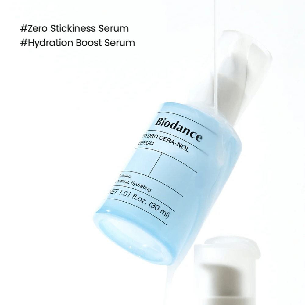Serum zonder plakkerigheid.
Intensieve vochtboost.