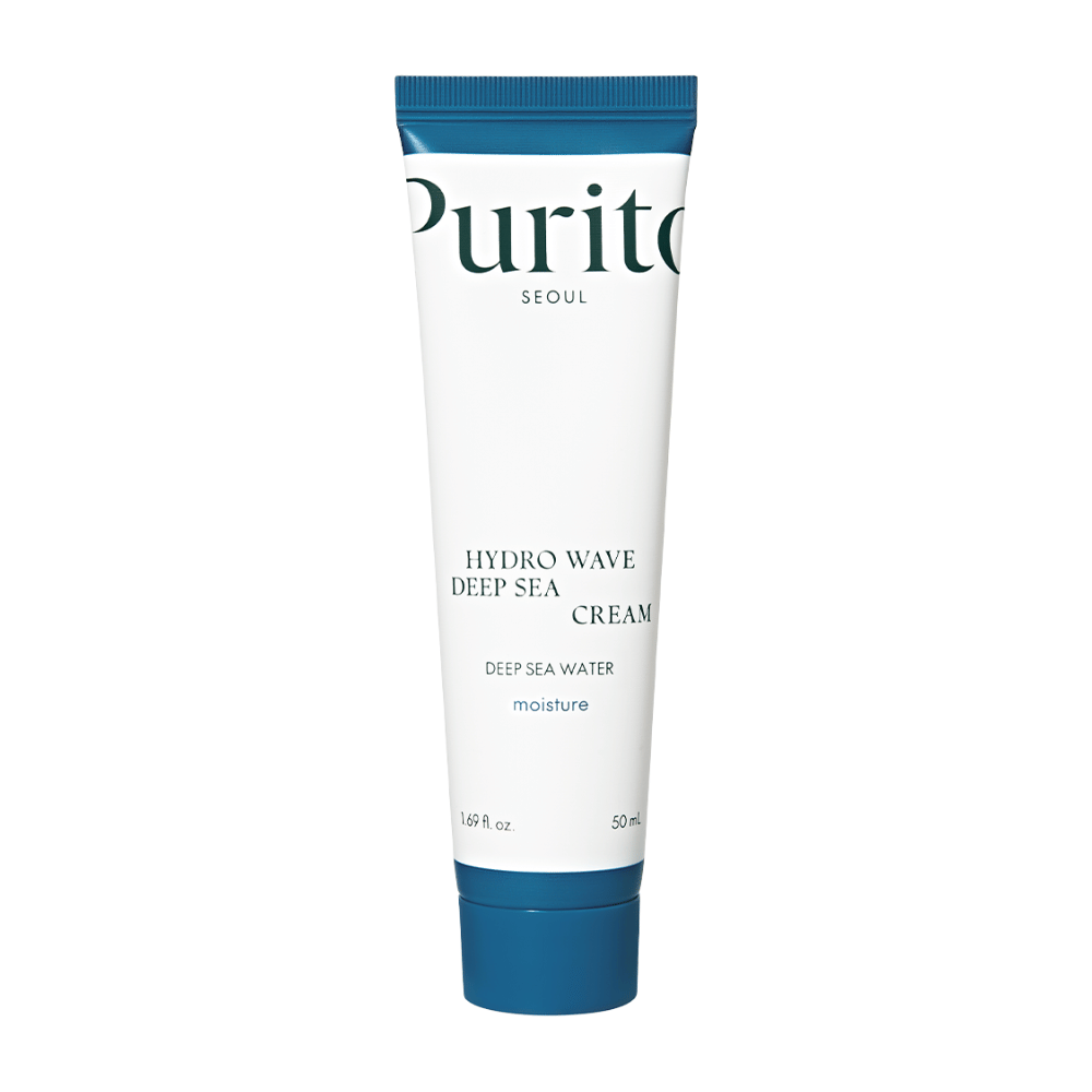 Purito Hydro Wave Deep Sea Cream hydrateert de huid diepgaand met behulp van voedzaam diepzeewater. Deze licht absorberende crème laat de huid zacht en gehydrateerd achter zonder zwaar aan te voelen. Perfect voor dagelijks gebruik en voor alle huidtypes.