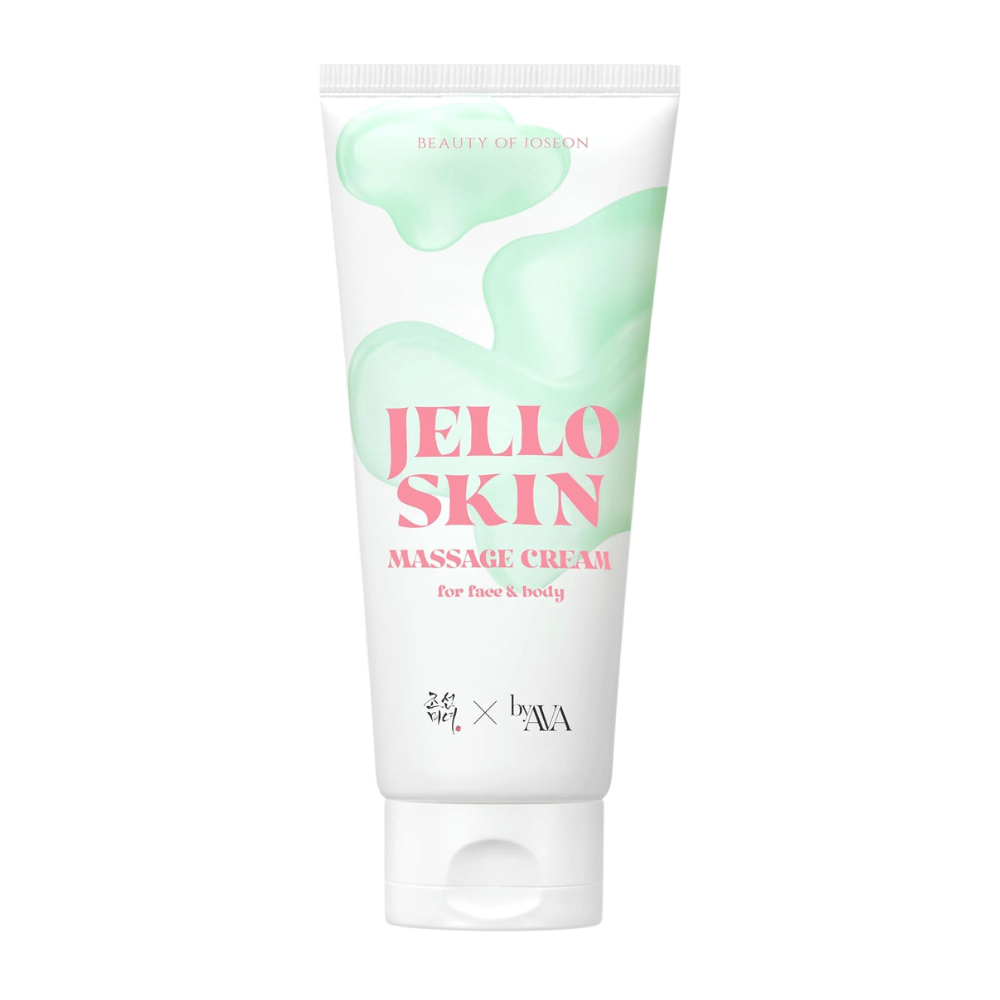 Beauty of Joseon Jello Skin Massage Cream 200 ml – hydraterende massagecrème voor gezicht en lichaam met niacinamide en plantenextracten.