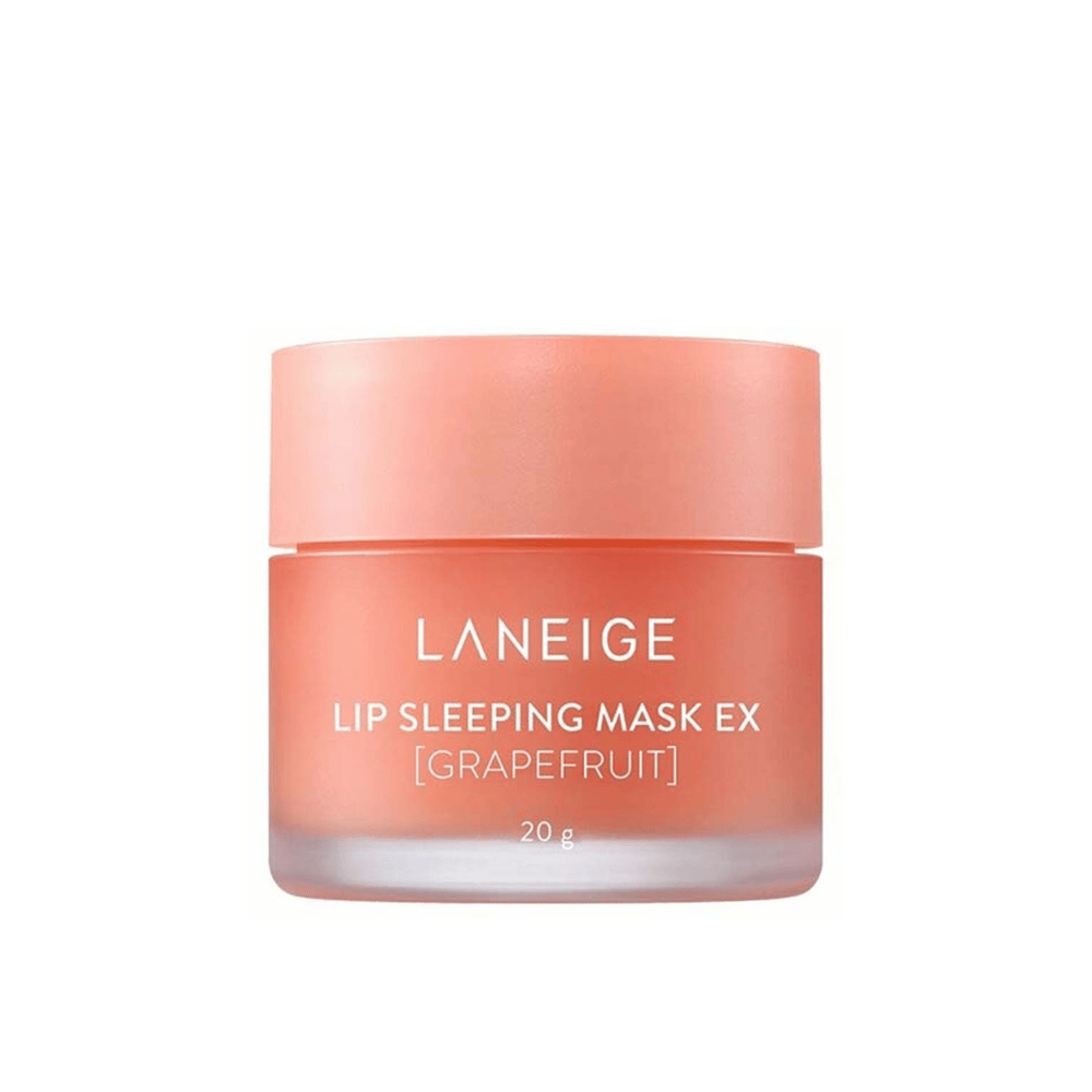 LANEIGE Lip Sleeping Mask Grapefruit 20g voor gehydrateerde lippen.