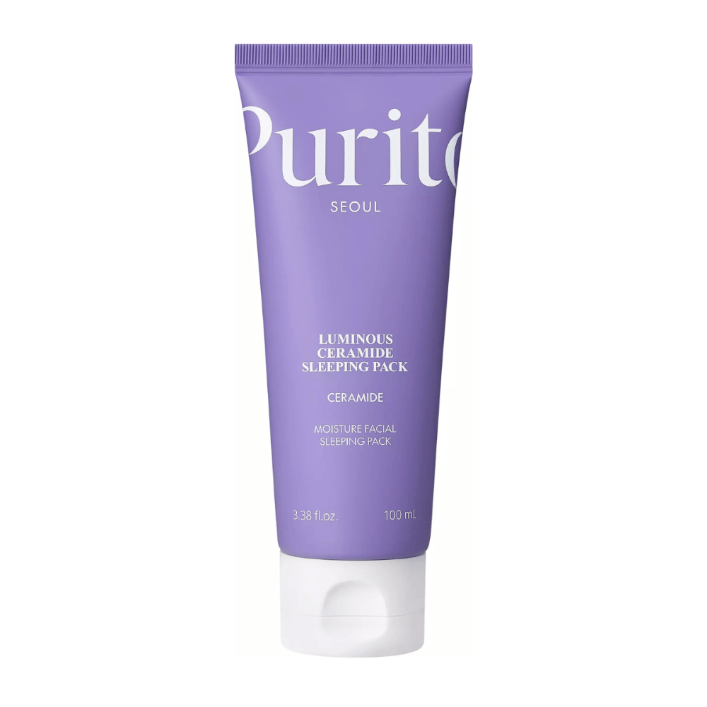 Purito SEOUL Luminous Ceramide Sleeping Pack – Koreaanse nachtmasker met ceramiden die diep hydrateren en de huid 's nachts herstellen