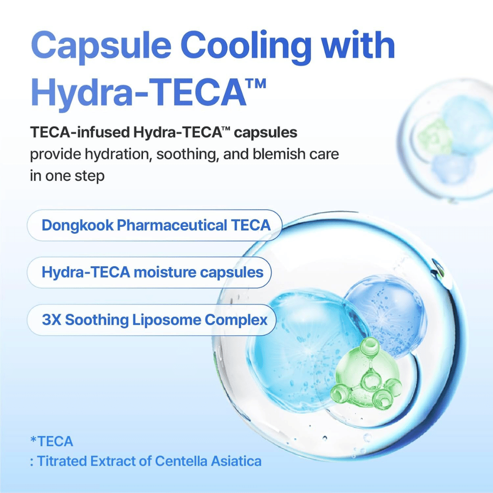 2. Centellian24 Madeca Cream Hydra Calming – Hydra-TECA-capsules met centella asiatica die de huid hydrateren en kalmeren