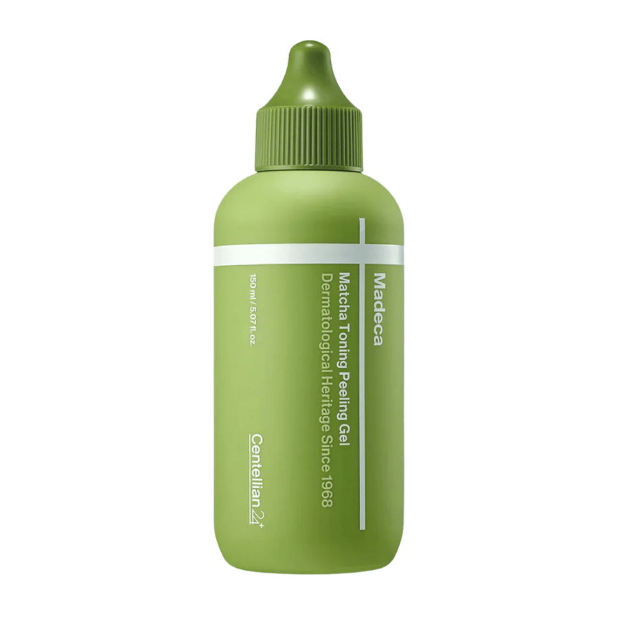 Centellian24 Madeca Matcha Toning Peeling Gel gezichtspeeling – Koreaanse peeling gel met matcha die de huid zachtjes exfolieert, poriën reinigt en helpt de huidtextuur te verbeteren.
