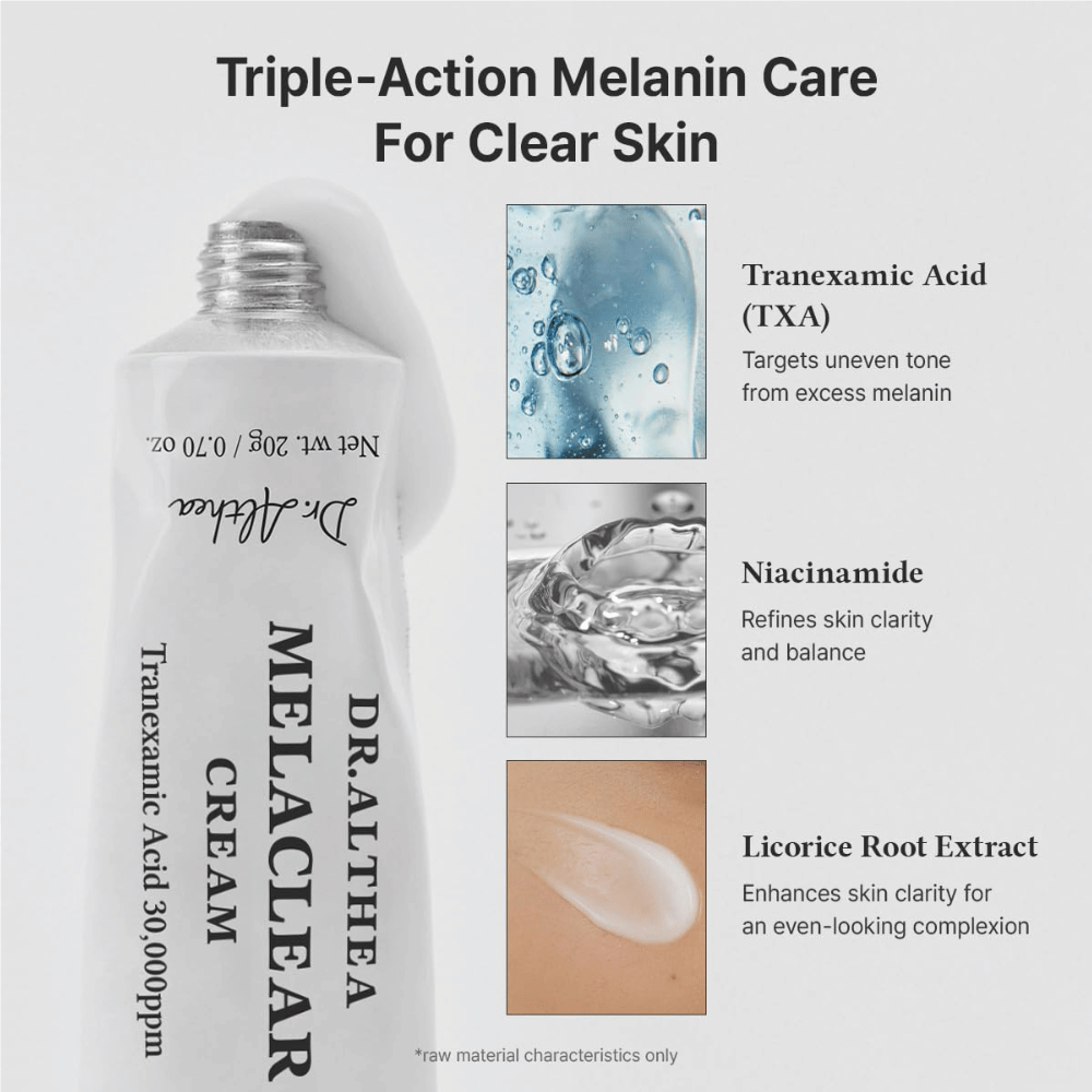 Dr. Althea Melaclear Cream met tranexaminezuur, niacinamide en zoethoutwortelextract