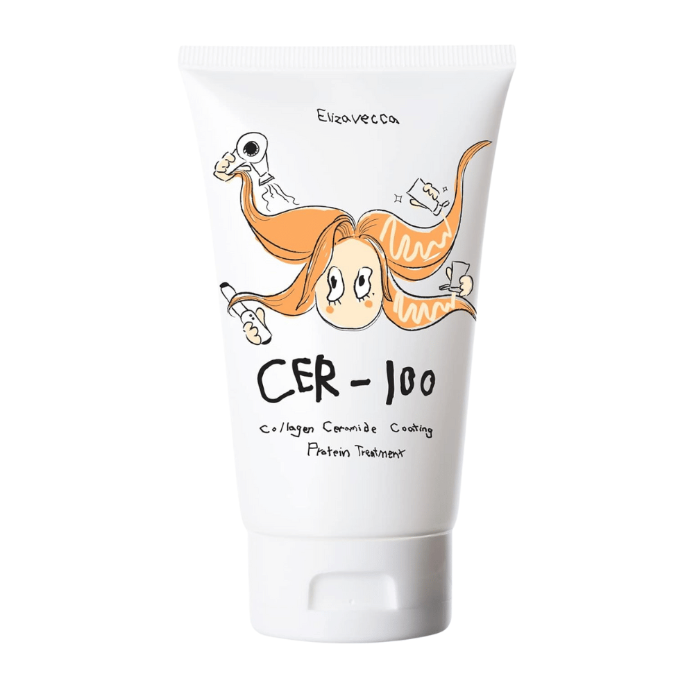Elizavecca Milky Piggy CER-100 Collagen Ceramide Coating Protein Treatment – Koreaanse haarmasker voor gerepareerd, zacht en sterk haar