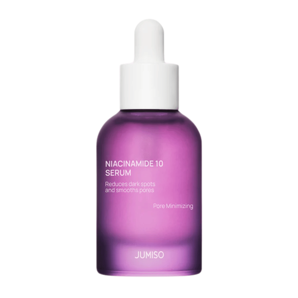 Productafbeelding van Jumiso Niacinamide 10 Serum 30 ml. Een klinisch getest serum dat de huidtint egaliseert en onzuiverheden tegengaat.