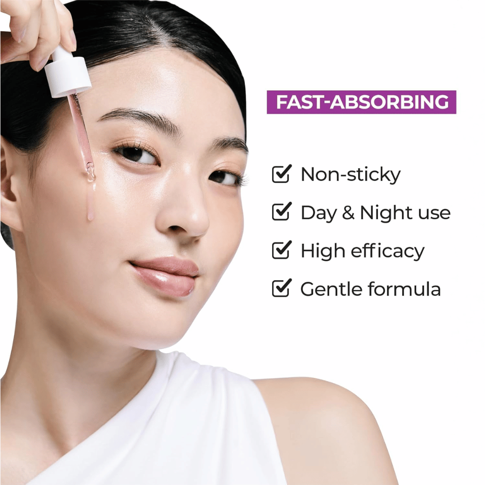 Jumiso Niacinamide 20 Serum – snabbt absorberande, icke-klibbigt serum för dag och natt med mild men effektiv formula mot ojämn hudton.