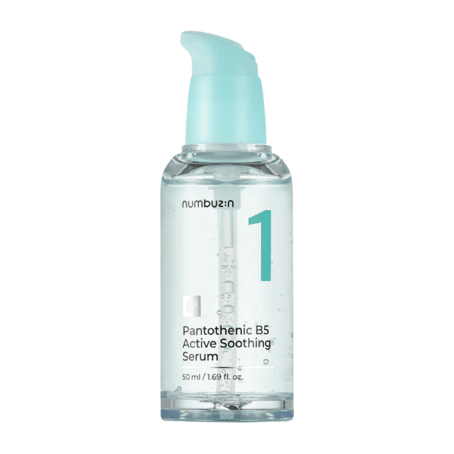 numbuzin No.1 Pantothenic B5 Active Soothing Serum 50 ml – Koreaans B5-serum met panthenol en niacinamide voor een gebalanceerde en heldere huid