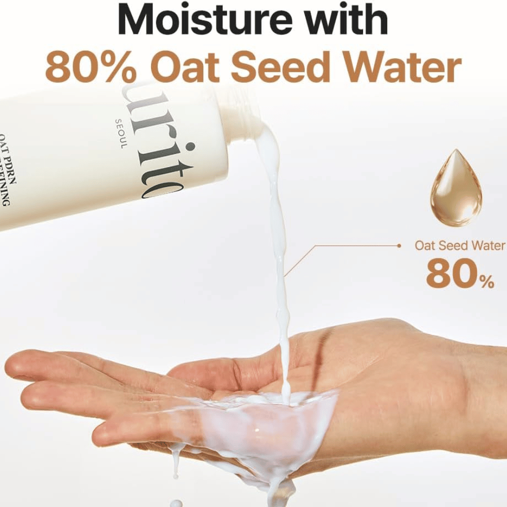 Purito SEOUL Oat PDRN Gentle Refining Toner met 80% haverzaadwater – hydraterende en kalmerende gezichtstoner voor de gevoelige en acnegevoelige huid