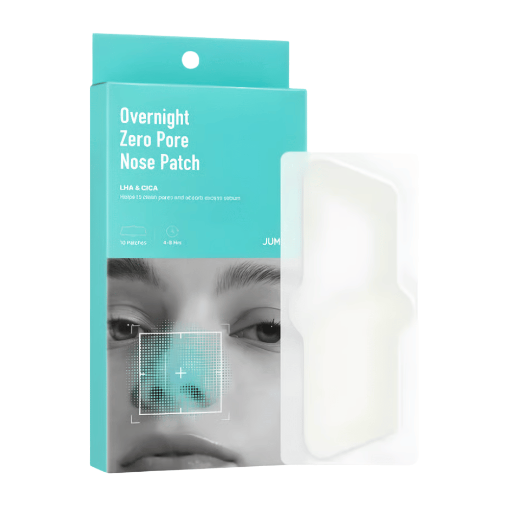 JUMISO Overnight Zero Pore Nose Patch Set – 10 poriepleisters met LHA en CICA