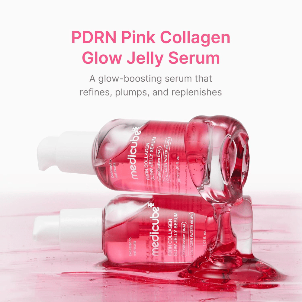 Medicube PDRN Collagen Glow Jelly Serum voor een gehydrateerde, vollere huid met natuurlijke glow en elasticiteit