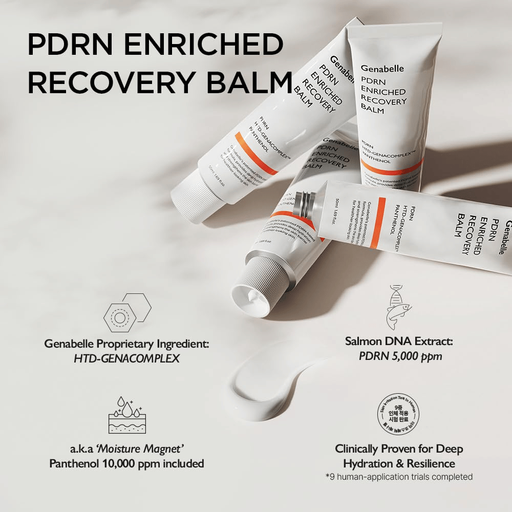 Genabelle PDRN Enriched Recovery Balm met PDRN, panthenol en HTD-GENACOMPLEX