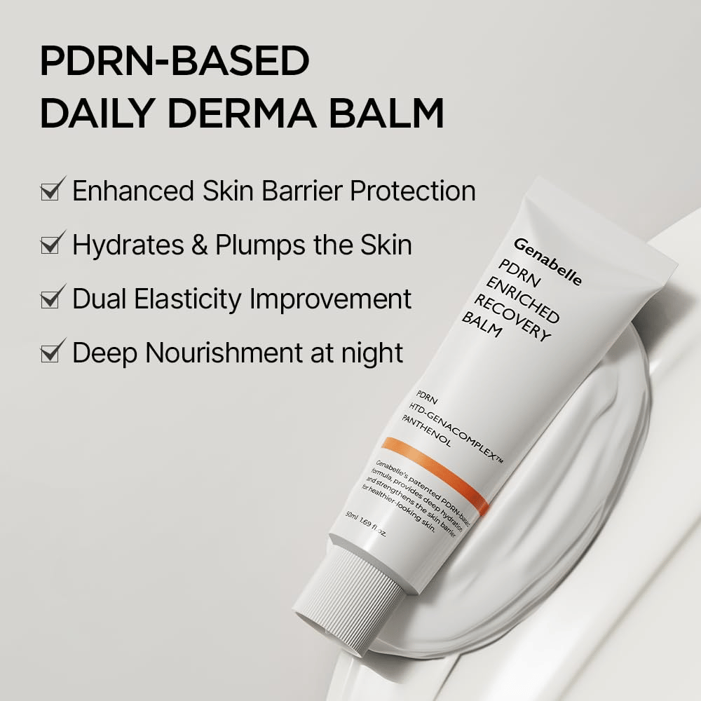 Genabelle PDRN Enriched Recovery Balm voor hydratatie, stevigere huid en een versterkte huidbarrière