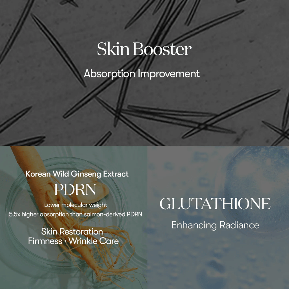 VT Cosmetics PDRN Reedle Shot 100 skin booster met ginseng PDRN en glutathion die de huidbarrière versterkt en zorgt voor meer glans en elasticiteit