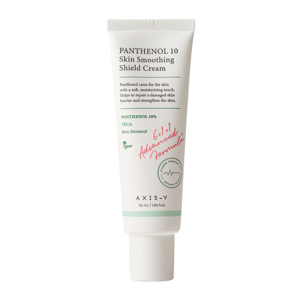 AXIS-Y Panthenol 10 Skin Smoothing Shield Cream 50 ml productafbeelding op witte achtergrond
