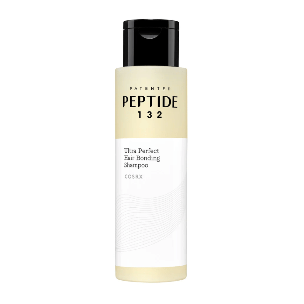 Productafbeelding van COSRX Peptide 132 Ultra Perfect Hair Bonding Shampoo – versterkende en herstellende shampoo met peptiden voor zacht en glanzend haar.