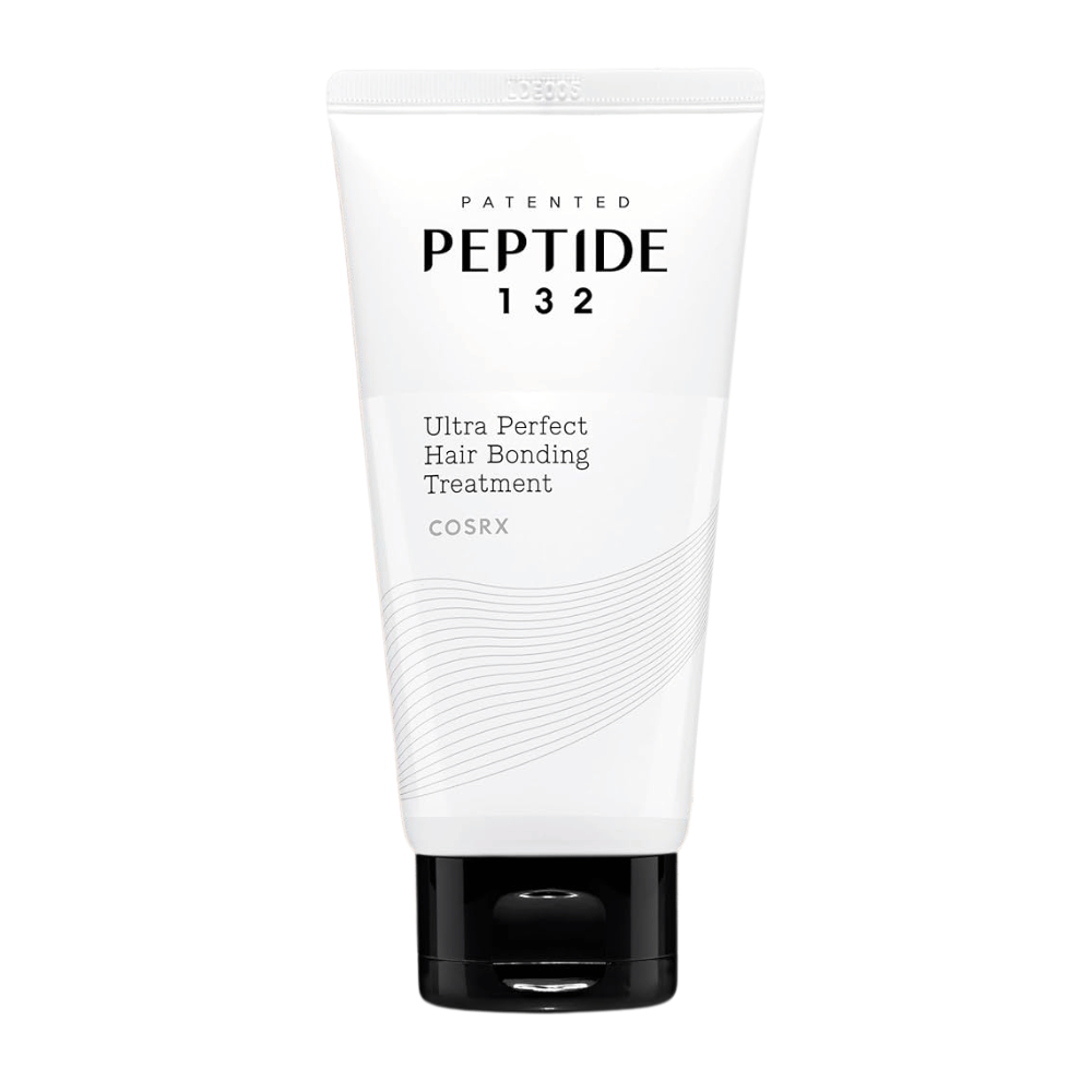Productafbeelding van COSRX Peptide 132 Ultra Perfect Hair Bonding Treatment – herstellend haarmasker dat het haar versterkt en hydrateert.