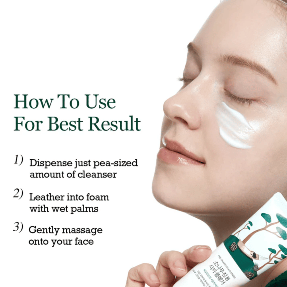 ROUND LAB Pine Calming Cica Cleanser – zo gebruik je de reiniger voor het beste resultaat