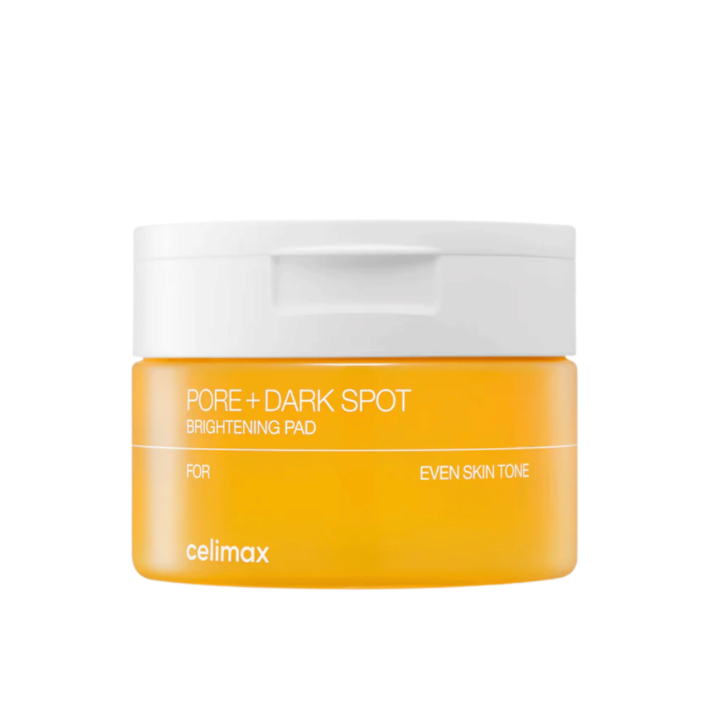 Celimax Pore + Dark Spot Brightening Pad – Koreaanse brightening pads voor huid met ongelijke teint, poriën en pigmentatie.