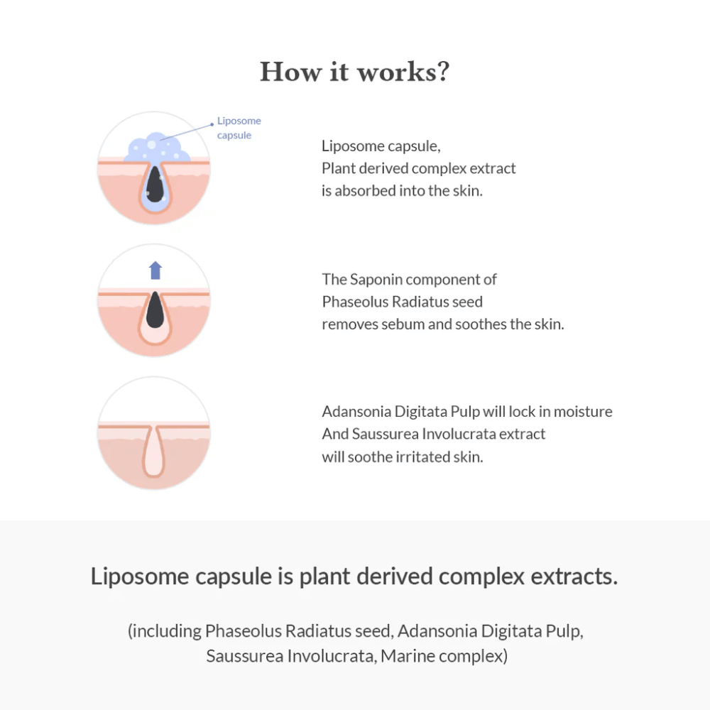 Dr. Althea Premium Quick Step Sebum Cleanser met liposoom-technologie die helpt talg op te lossen, poriën te reinigen en de gevoelige huid te kalmeren zonder irritatie.