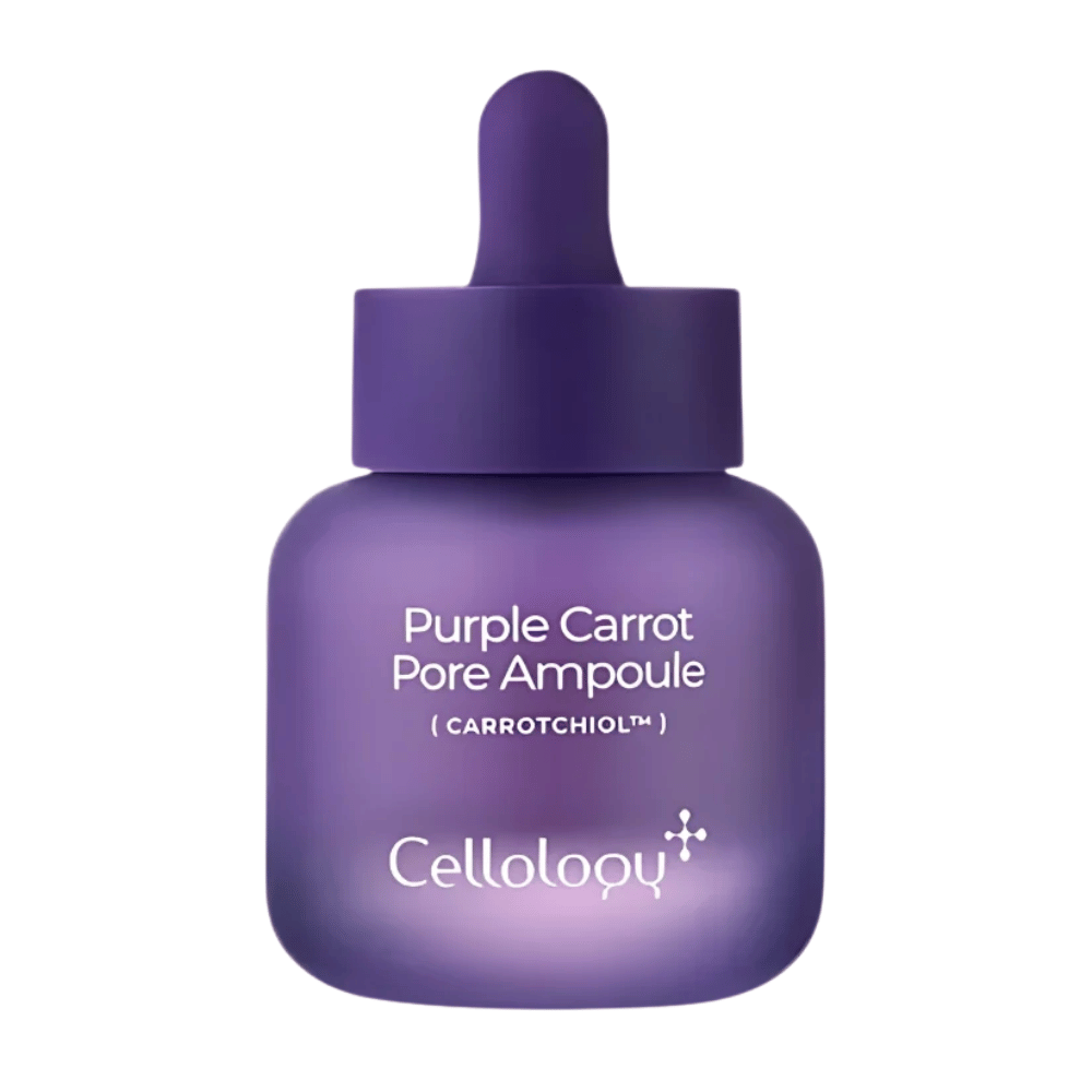 Cellology Purple Carrot Pore Ampoule met Carrotchiol – Koreaanse ampul voor porieverzorging en een egalere huidtextuur.